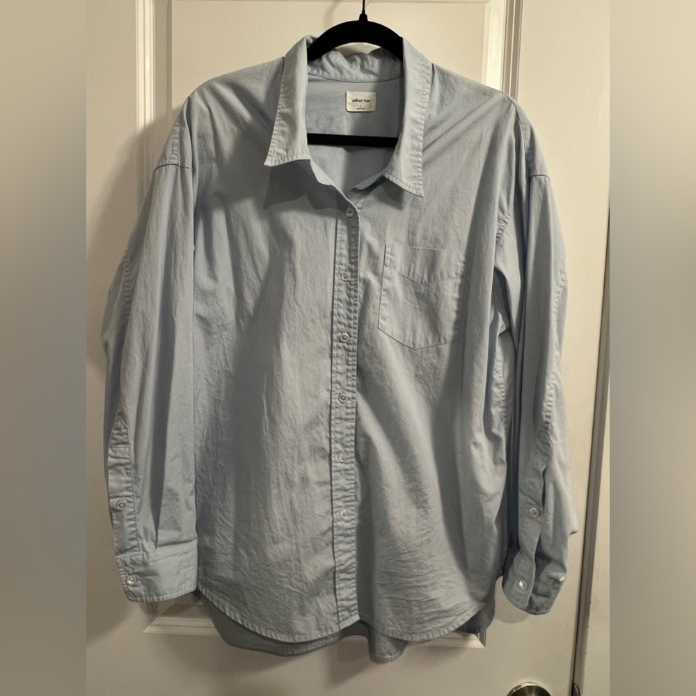 Aritzia Wilfred Free Oversized Button Up